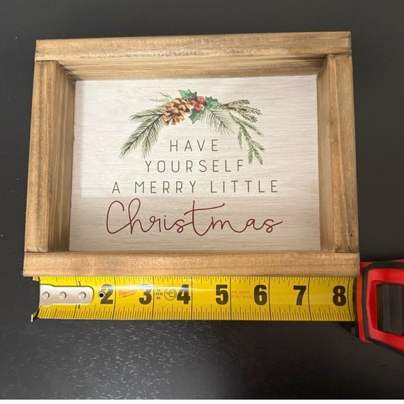 Rustic Holiday Sign Decor Set - Picture 2 of 6
